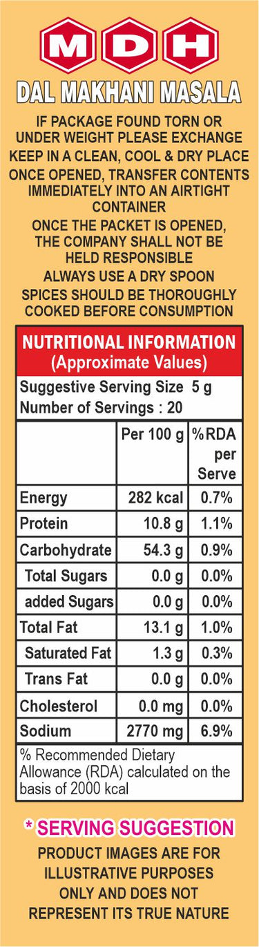 MDH-Dal Makhani Masala-100gm